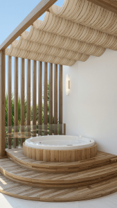 villa hot tub bali